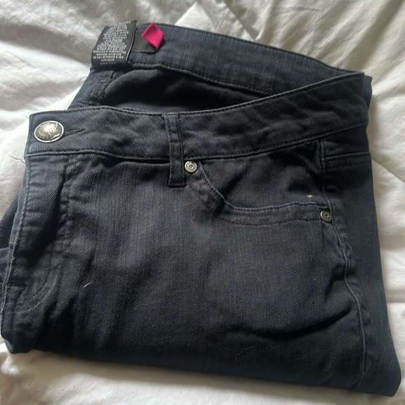 Torrid black stretch denim jeans good condition size 16 cotton & spandex, nice - Picture 10 of 10